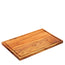 Tagliere rettangolare con scanalatura e incavi laterali cm 46x30x2,5