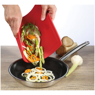 Tagliere flessibile rettangolare "Premium Line", con scanalatura cm 42x27,5x0,5