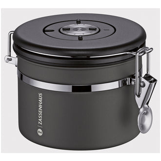 Barattolo salvafreschezza tondo "Aroma", con indicazione della data regolabile g 250/cm Ø13x10