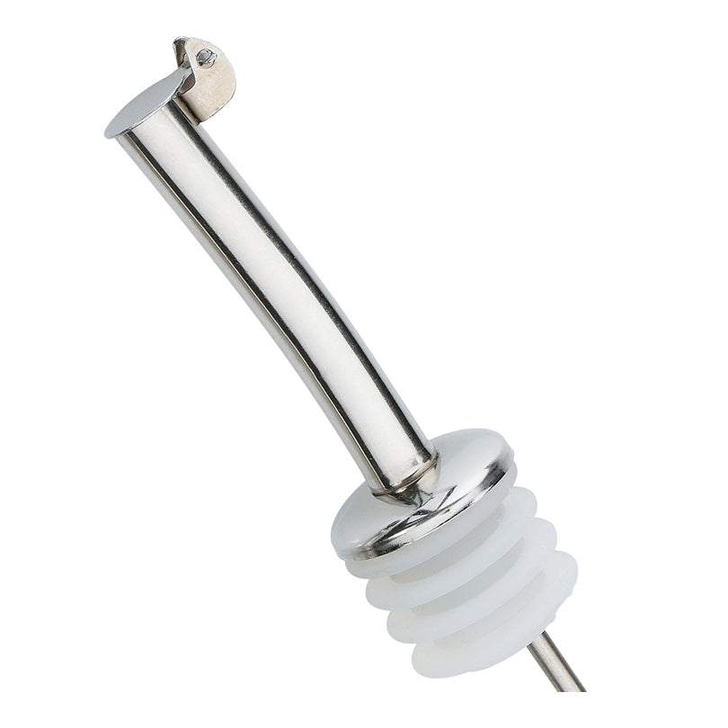 Oliera con tappo dosatore in acciaio inox "Oil" ml 250/cm Ø7x23,5