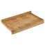 Asse per pasta rettangolare con scanalatura e struttura mosaico cm 60x40x7
