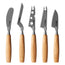 Set 5 coltelli formaggio mini