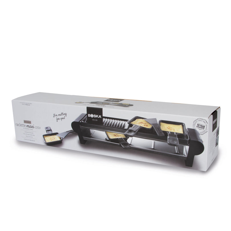 Raclette "Maxi" per 4 persone cm 50x15x11,5