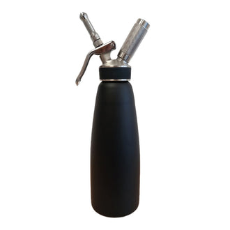 Sifone montapanna nero opaco "Professional" l 1