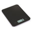 Bilancia da cucina digitale con piatto in vetro 1g/8kg cm 23x17x1,5