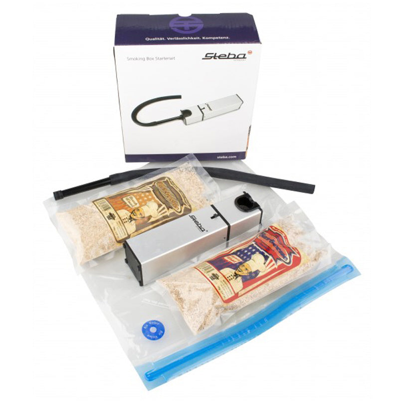 Smoking box per affumicare - pacchetto starter cm 23x4x4