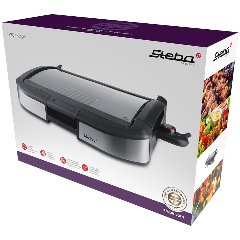 Grill da tavola Low-Fat "VG 195" cm 58x39x11,5