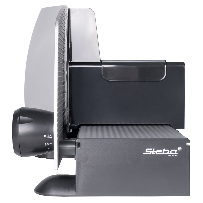 Affettatrice elettrica multifunzionale "AS 200" con lama universale 2 in 1 (cm Ø17) cm 23x33,5x23,5