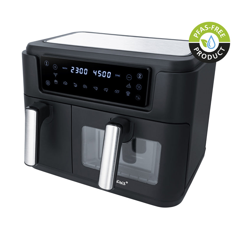 Friggitrice ad aria calda "HF 9500 DUO" Dual Zone cm 40x38x31