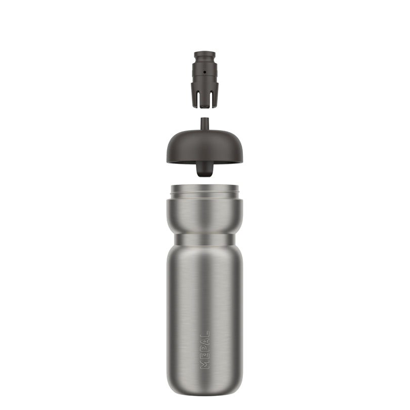 Borraccia sport in acciaio inox "Active - Pull" ml 800/cm Ø7,5x23,3