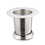 Infusore tè/tisane con supporto raccogli-gocce cm Ø10x8,5