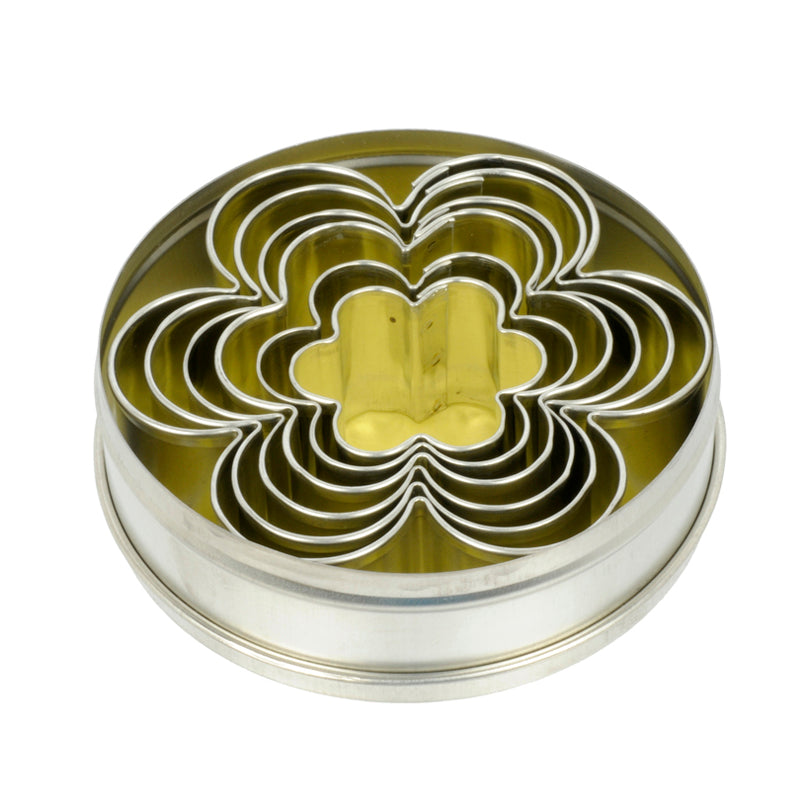 Stampini in scatola 6 pezzi  Fiore CM 4-9