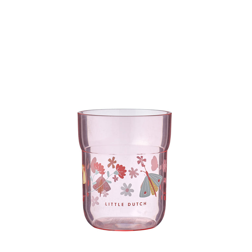 Bicchiere per bambini "Mio - Flowers & Butterflies" ml 250/cmØ7,5x9,1