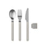 Set posate con pratico clip