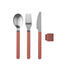 Set posate con pratico clip