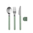 Set posate con pratico clip