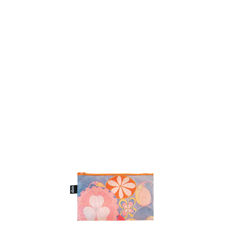 Zip pocket "Hilma af Klint/Piet Mondrian - The Swan, Childhood, New York City 3 Recycled", confezione assortita da 3 pezzi