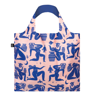 Borsa spesa "Mark Conlan - Ladies and Vases Recycled" cm 50x42/69