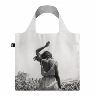 Borsa spesa "Dennis Stock - Venice Beach Rock Festival Recycled" cm 50x42/69