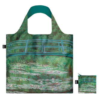 Borsa spesa "Claude Monet - Japanese Footbridge Recycled" cm 50x42/69