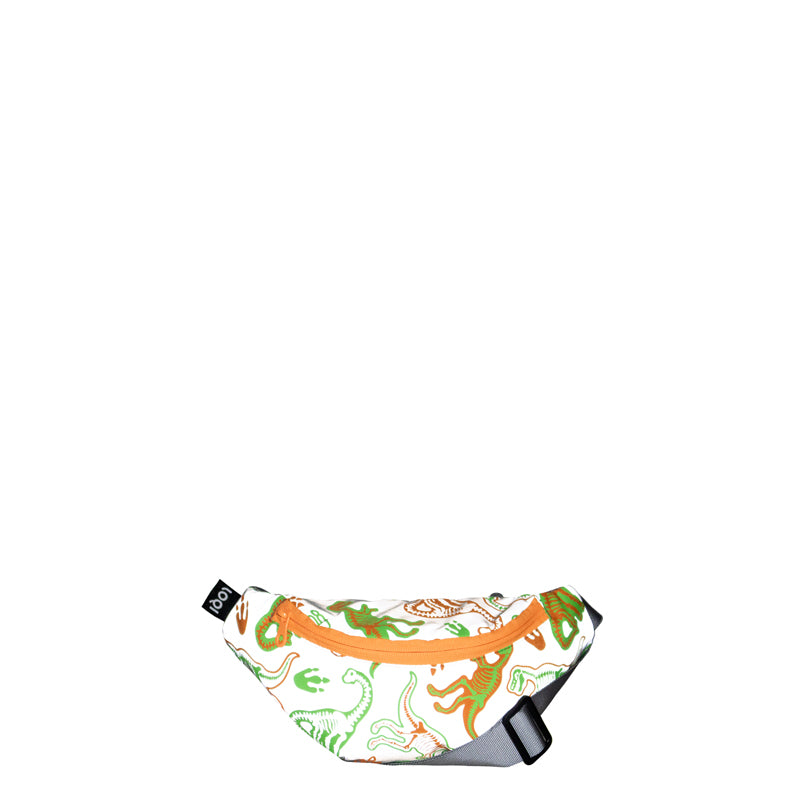 Marsupio/Bum Bag mini "Kids - Dinosaur Skeleton Reflective Recycled" cm 26x13