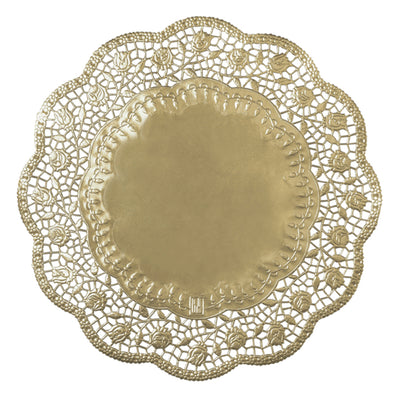 Centrino sottotorta "Rose", confezione 4 pezzi cm Ø36