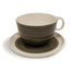 Tazza 2 pezzi GRIGIO CL20
