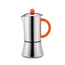 Caffettiera espresso Tiziano lucida per 6 tazze cm 10,5x23