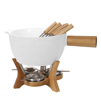 Fonduta al formaggio/cioccolato Mr. Big per 12 persone, set di 17 pezzi l 6,5/cm Ø33x30