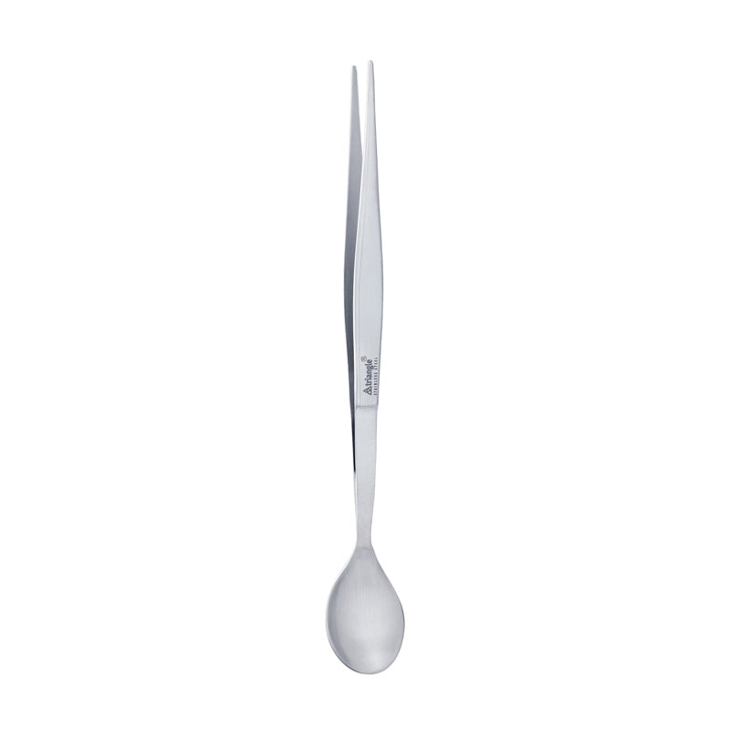 Cucchiaio d'assaggio con pinza "2 in 1" cm 2,5x17