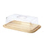 Campana formaggio rettangolare con tagliere L cm 38,5x25,5x11,5