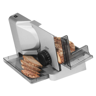 Affettatrice elettrica "Arcus 3" con coltello liscio cm 22,5x33,5x23