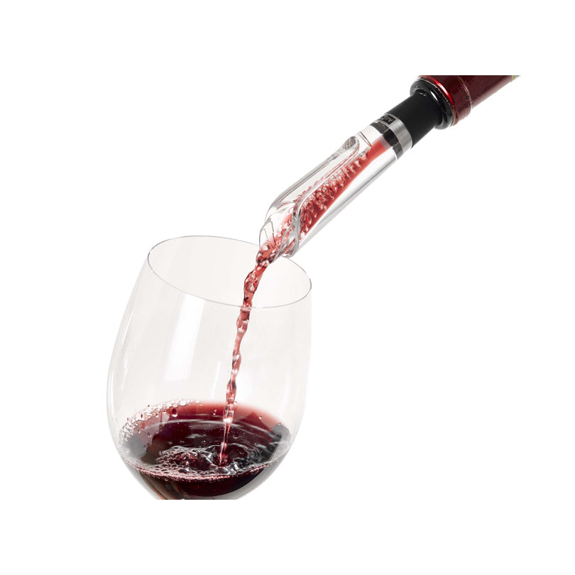 Tappo per decantazione "Aerovin" con supporto/appoggio antigoccia cm 5x17,5