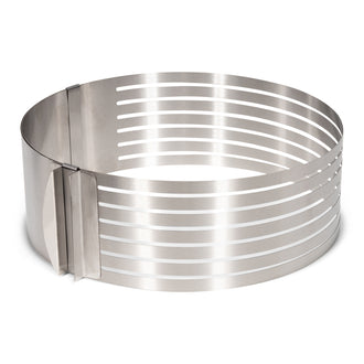 Anello Tagliatorte regolabile cm Ø24-30x8,5