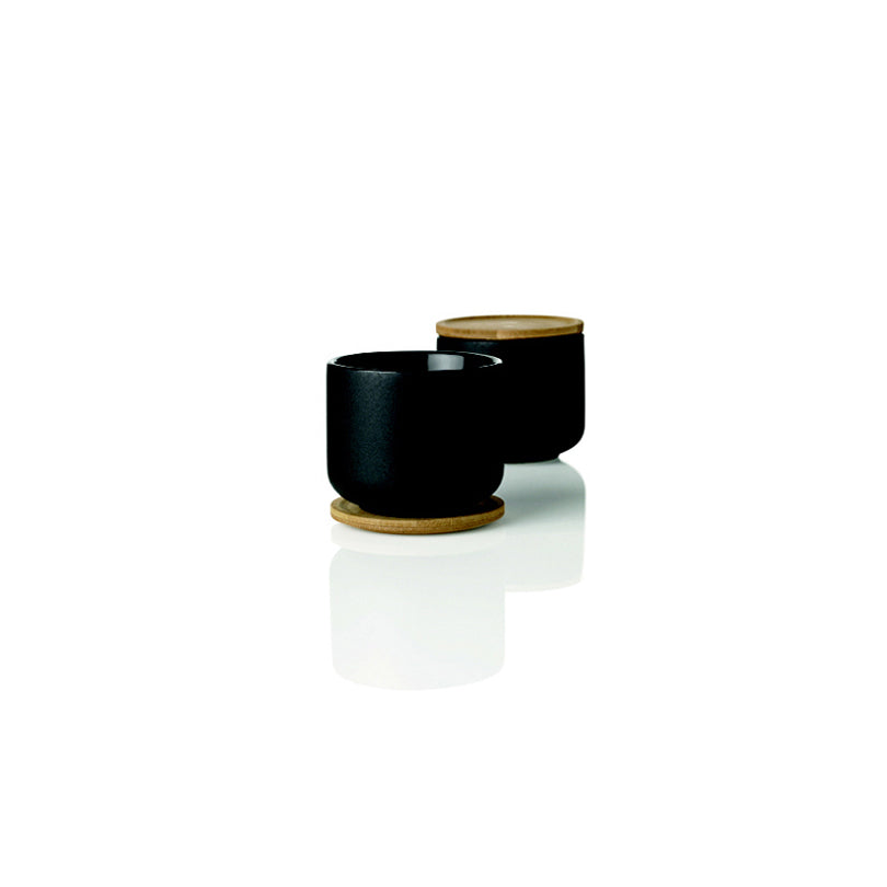Mug "Theo" con sottobicchieri/coperchi CL 20/CM 8X8