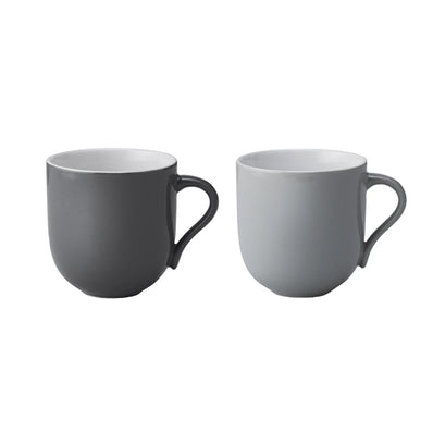 Mug "Emma"  grande 2 pezzi assortiti ml 380/cm 9x9,5
