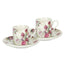 Confezione regalo 2 tazze espresso con piattino