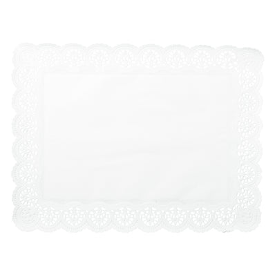 Sottotorte Fiore rettangolare confezione da 6 cm 40x30