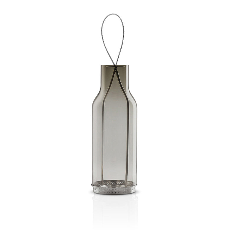 LANTERNA "SMOKEY GREY" VETRO CM 9X35 CM 9X35