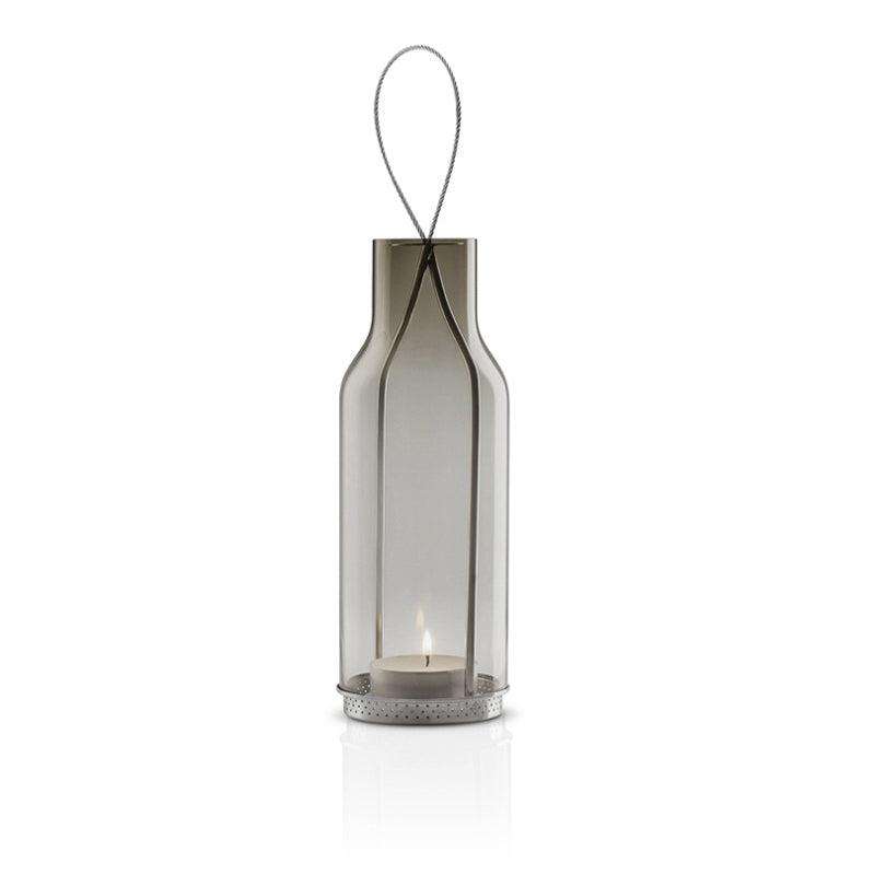 LANTERNA "SMOKEY GREY" VETRO CM 9X35 CM 9X35