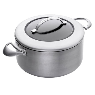 Pentola alta  CTX con coperchio in vetro cm Ø24x12/l4,8