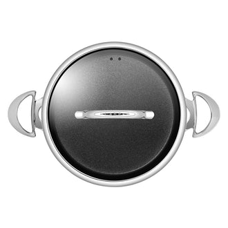 Pentola alta "HaptIQ" con coperchio in vetro cm Ø26x13/l 6,5
