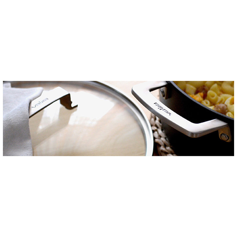 Casseruola alta "Aire" con coperchio in vetro cm 24