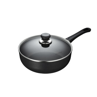 Padella fonda "Classic" con coperchio in vetro cm Ø26x18,3/l 3,7