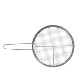 Cestello per frittura TechnIQ basso con manico laterale rimovibile cm Ø28x9