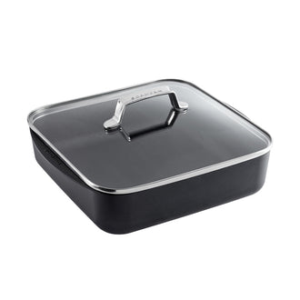 Coperchio Square - TechnIQ quadrato in vetro cm 28x28
