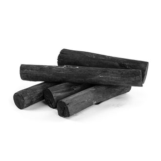 Carbone Binchotan "White Eucalyptus", confezione da 5 kg cm 37x22x21