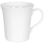 Tazza mug con disegno a rilievo: White silence - Tessuto ml 410