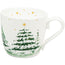 Tazza, disegno: Christmas Forest ml 425/cm Ø9,7x9