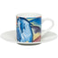 Tazza caffè con piattino, disegno: Art Selection - Blaues Pferd I by Franz Marc ml 85/cm Ø5,4x6